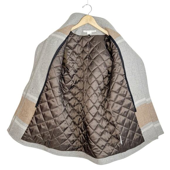 VERONICA BEARD Flint Toggle Twill Dickey Wool Coat - Picture 6 of 8